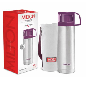 Milton Glassy 1000 ml thermosteel 24 hours hot and cold steel flask 